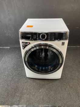 GE Profile 5.3 Cubic Ft. 28" Wide Front Load Washer with Steam in White - PFW870SSVWWC