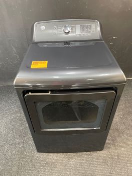 GE 27 Inch 7.4 Cu Ft Top Control Electric Dryer with Sensor in Diamond Gray - GTD58EBPVDGC