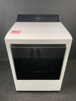 LG 7.3 Cu Ft Top Control Electric Dryer with Sensor in White - DLE8400WE