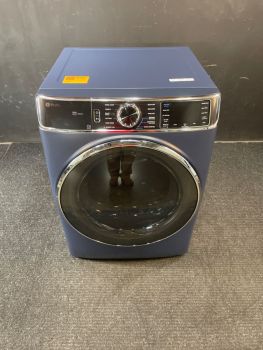 GE Profile 28 Inch 7.8 Cu Ft Electric Front Control Smart Dryer w/ Steam in Royal Sapphire - PFD87ESPVRSC