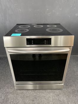 Frigidaire Gallery 30" Induction Slide In Range with Convection/AirFry in PrintProof Stainless - GCFI3060BF