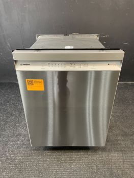 Bosch 100 Series 24" Wide Front Control 48 Decibel Dishwasher Stainless - SHE41CM5N