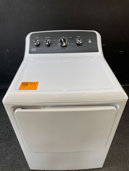 GE 7.2 Cu Ft Electric Top Control Dryer in White - GTD48EASWWBC