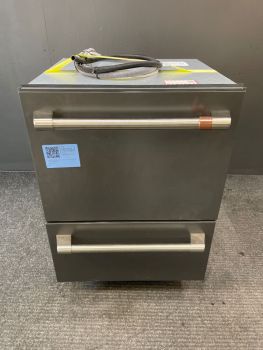 GE Cafe 24 Inch Double Drawer 49 dBA Dishwasher in Matte Black - CDD420P3TD1C