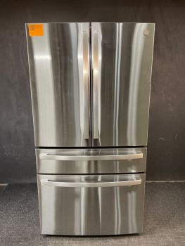 GE Profile 28.7 Cu. Ft. Fingerprint Resistant Stainless Steel French Door With Auto Fill Pitcher - PGE29BYTFSC