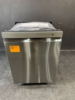 Lavavajillas empotrable LG de 24" con manija de bolsillo y control frontal, 48 decibelios, en acero inoxidable - LDFN4542S