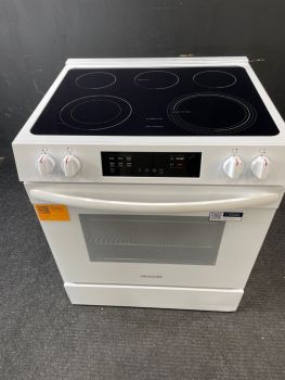 Frigidaire 30" White Slide In Electric Range - FCFE3062AWC