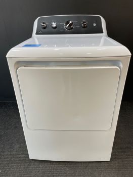 GE 7.2 Cu Ft Gas Top Control Dryer in White - GTD48GASWWBC