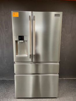Frigidaire Professional 36" 22 Cu Ft 4 Door FrenchDoor CounterDepth Refrigerator PrintProofStainless - PRMC2285AF