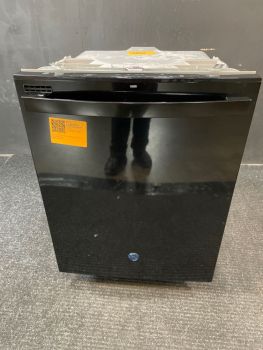 GE 24 Inch Built In Front Control 47 dBA Dishwasher with Dry Boost in Black - GDT605PGMBB