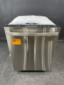 GE Profile 24" Built in Top Controls Bar Handle 39dba Dishwasher in Print Proof Stainless - PDT795SYVFSC
