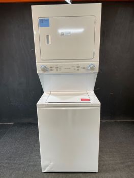 Frigidaire Electric Washer/Dryer Laundry Center - 3.9 Cu. Ft Washer and 5.6 Cu. Ft. Dryer - FLCE7522AWC
