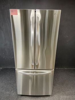 LG 30 Inch 22 Cu Ft French Door Refrigerator without Dispenser in Stainless - LFCS22520SC