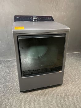 LG 7.3 Cu Ft Top Control Electric Dryer with Sensor in Matte Black - DLE8400BEC