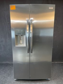 Frigidaire Gallery 25.6 Cu Ft 35.75" Wide Side by Side Refrigerator in PrintProof Stainless - GRSS2652AF