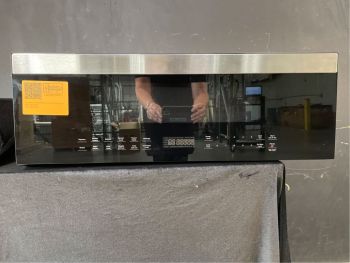 GE 1.2 Cubic Ft. Capacity 30" Wide Low Profile Over the Range Microwave in Stainless Steel - UVM9125STSS