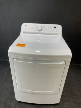 LG 7.3 Cu Ft Electric Top Control Dryer with Sensor in White - DLE7000W