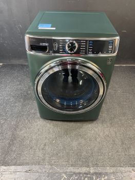 GE Profile 5.5 Cubic Ft. 28" Wide Front Load Washer with Steam Jade Green - PFW955SPWGN