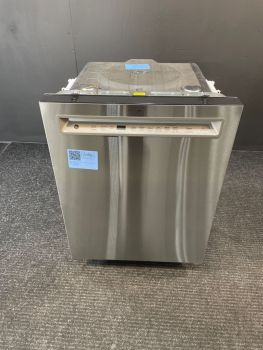 Lavavajillas GE de 24 pulgadas, empotrable, con controles frontales, 47 dBA, resistente a las huellas dactilares, de acero inoxidable y función Dry Boost - GDF650SYVFS