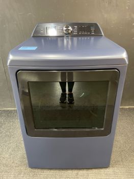GE Profile 7.3 Cu Ft Electric Top Control Smart Dryer with Steam in Sapphire Blue - PTD80EBPTRS