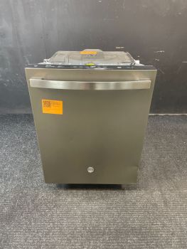 GE 24 Inch Built In Top Control 47 dBA Slate Dishwasher with Dry Boost - GDT650SMVESC