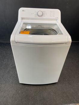LG 4.1 Cubic Ft. 27" Wide Top Load Washer With Agitator in White - WT6105CWC
