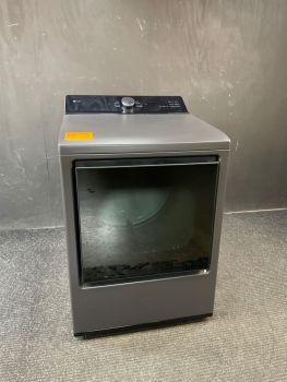 LG 7.3 Cu Ft Top Control Electric Dryer with Sensor in Matte Black - DLE8400BEC