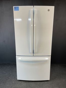 GE 25 Cu Ft French Door Non-Dispenser 33 inch White - GNE25JGKWWC