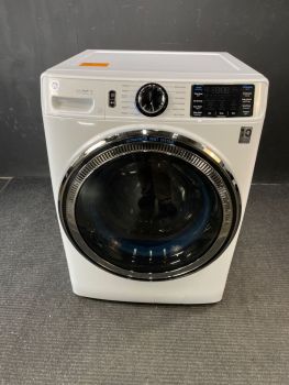 GE 5.0 Cubic Ft. 28" Wide Front Load Washer with Steam in White - GFW655SSVWW