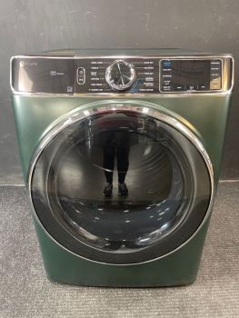 GE Profile 7.8 cu. ft. Capacity Smart Front Load Electric Dryer with Steam and Sanitize Jade Green - PFD95ESPWGNC