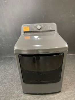 LG 7.3 Cu Ft Electric Top Control Dryer Monochrome Grey - DLE6100MC