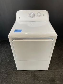GE 27 Inch Wide 6.2 Cu Ft Electric Top Control Dryer in White - GTX22EASKWWC