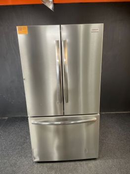 Frigidaire Gallery 36" 28 Cu Ft Std Depth No Disp French Door Refrigerator in PrintProof Stainless - GRFN2853AFC