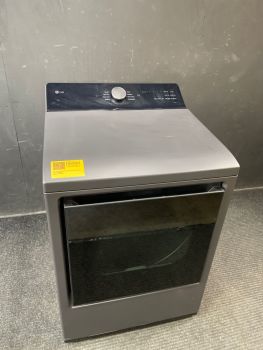 LG 7.3 Cu Ft Top Control Electric Dryer with Sensor in Matte Black - DLE8400BEC