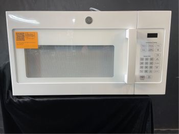 GE 1.6 Cubic Ft. Capacity 30" Wide 1000W Over the Range Microwave in White - JVM3160DFWWC
