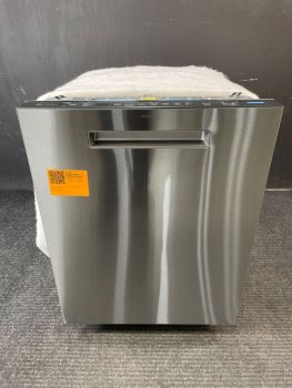 GE Profile 24" Built in Top Controls Pocket handle 44 Decibel in Print Proof Stainless - PDP715SYVFS