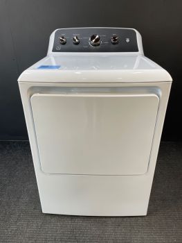 GE 7.2 Cu Ft Electric Top Control Dryer in White - GTD48EASWWBC