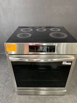 Frigidaire Gallery 30" Induction Slide In Range with Convection/AirFry in PrintProof Stainless - GCFI3060BFC