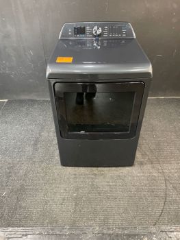 GE Profile 7.4 Cu Ft Top Control Electric Dryer with Steam in Diamond Grey - PTD70EBPTDGC