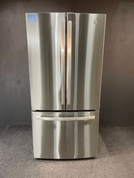 GE 25 Cu Ft French Door Non-Dispenser 33 inch Stainless - GNE25JYKFSC