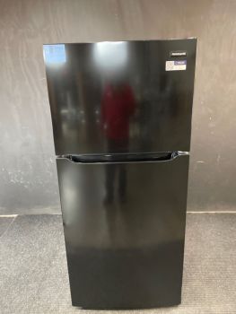 Frigidaire 30"W 18 Cu Ft EnergyStar Top Freezer Refrigerator in Black; Optional Icemaker IM117000 - FRTE1835ABC