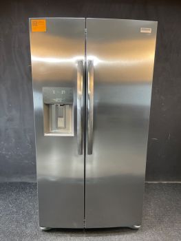 Frigidaire Gallery 25.6 Cu Ft 35.75" Wide Side by Side Refrigerator in PrintProof Stainless - GRSS2652AF