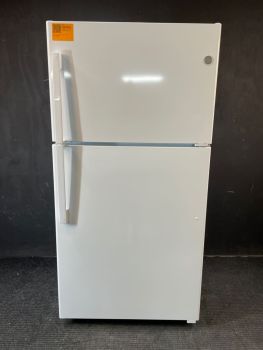 GE White 21.9 cu ft Top Freezer 32.75 inch uses IM4D - GTS22KGNRWW