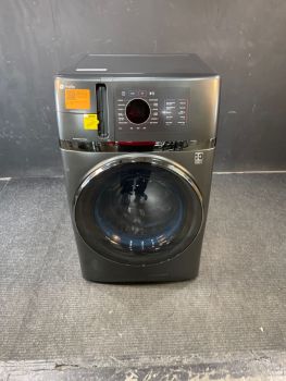 GE Profile 28 In 4.8 Cu Ft UltraFast Washer/Dryer Combo w/Ventless Heat Pump Technology in Carbon - PFQ97HSPVDSC