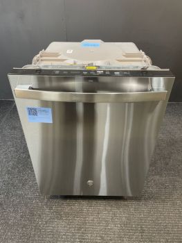 Lavavajillas GE de 24 pulgadas, empotrable, con controles superiores, 52 dBA, resistente a las huellas dactilares, de acero inoxidable, con función Dry Boost - GDT550PYRFSC