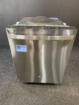 Lavavajillas GE de 24 pulgadas, empotrable, con controles superiores, 47 dBA, resistente a las huellas dactilares, de acero inoxidable, con función Dry Boost - GDT650SYVFSC