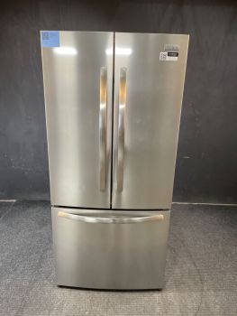 Frigidaire 17.6 cu ft 31.3" wide Counter Depth French Door Non-Dispenser Refrigerator in Stainless - FRFG1723AVC