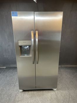 Frigidaire 26 Cu Ft 35.75" Wide Side by Side Refrigerator in Stainless - FRSS2623ASC