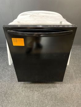 Lavavajillas empotrable Frigidaire de 24" con manija de barra de control superior, 52 decibelios, color negro - FDPH4316AB