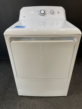 GE 27 Inch 6.2 cu ft Electric Dryer in White - GTX33EASKWWC